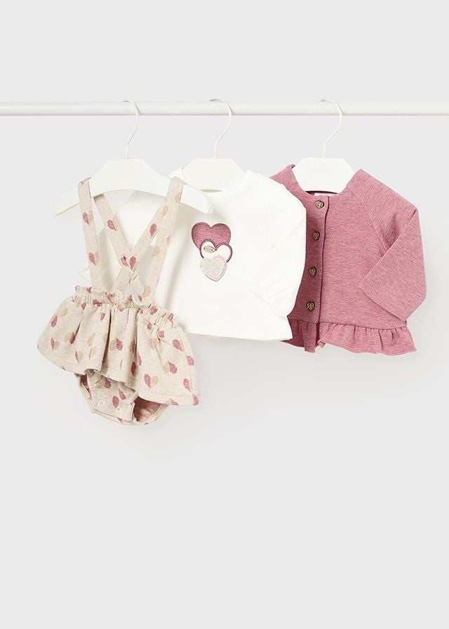 MAYORAL KIZ BEBEK ETEK CEKET SET