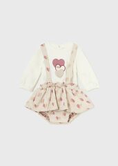 MAYORAL KIZ BEBEK ETEK CEKET SET