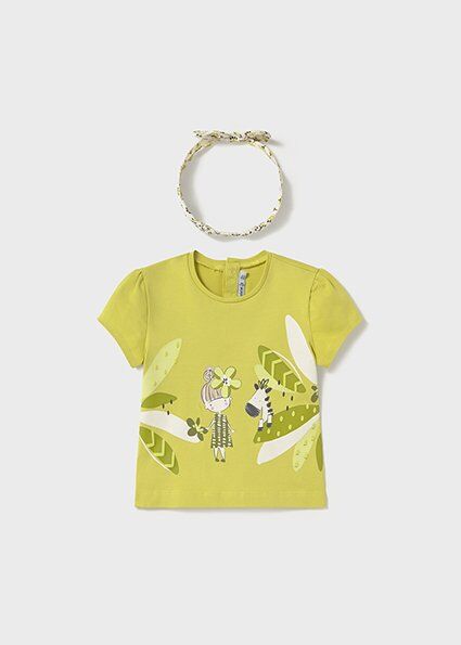 MAYORAL BABY KIZ TSHIRT SAÇ BANDI