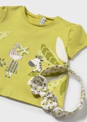 MAYORAL BABY KIZ TSHIRT SAÇ BANDI