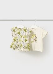 MAYORAL BABY KIZ 2' Lİ TSHIRT