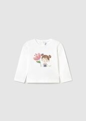 MAYORAL BABY KIZ UZUN KOL TSHIRT
