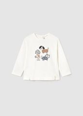 MAYORAL BABY KIZ UZUN KOL TSHIRT