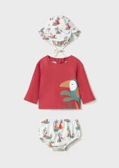 MAYORAL YENİ DOĞAN KIZ MAYO TAKIM  3PCS