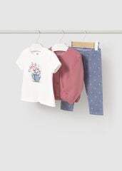 MAYORAL BABY KIZ TAYT TAKIM 3PCS