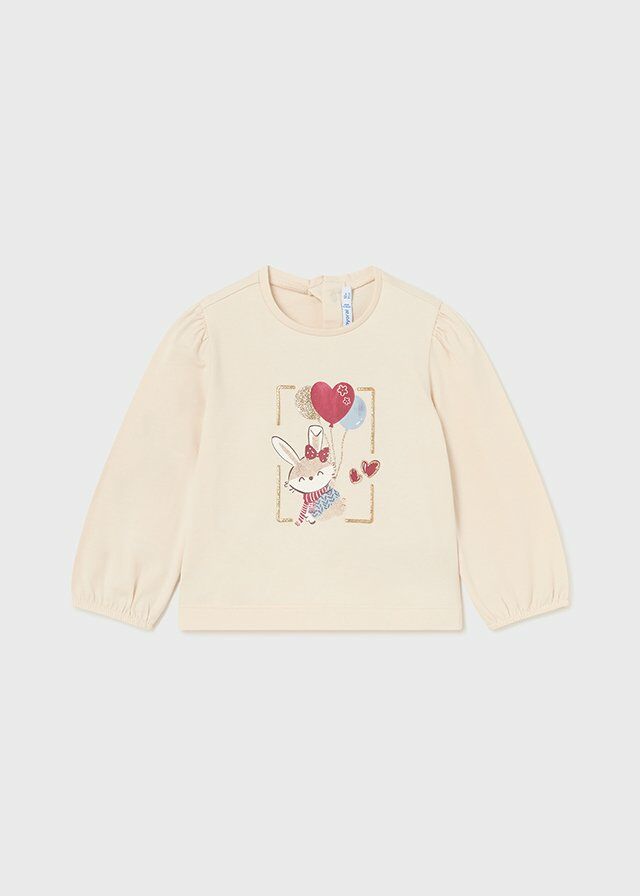 MAYORAL KIZ BEBEK UZUN KOL TSHIRT