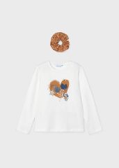 MAYORAL KIZ ÇOCUK UZUN KOL TSHIRT TOKA