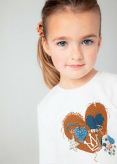 MAYORAL KIZ ÇOCUK UZUN KOL TSHIRT TOKA