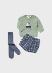 MAYORAL ERKEK BEBEK KAZAK SET 3 PCS