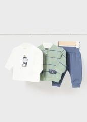 MAYORAL ERKEK BEBEK EŞOFMAN TAKIM 3PCS