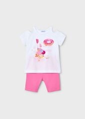 MAYORAL MİNİ KIZ KISA TAYT TAKIM 2PCS