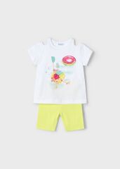 MAYORAL MİNİ KIZ KISA TAYT TAKIM 2PCS