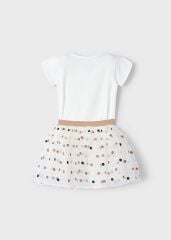 MAYORAL MİNİ KIZ ETEK TSHIRT TAKIM