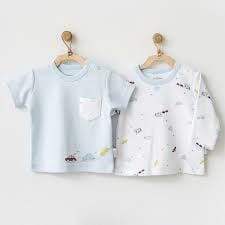 ANDYWAWA 2PCS UZUN KOL TSHIRT