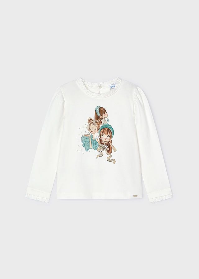 MAYORAL KIZ ÇOCUK UZUN KOL TSHIRT