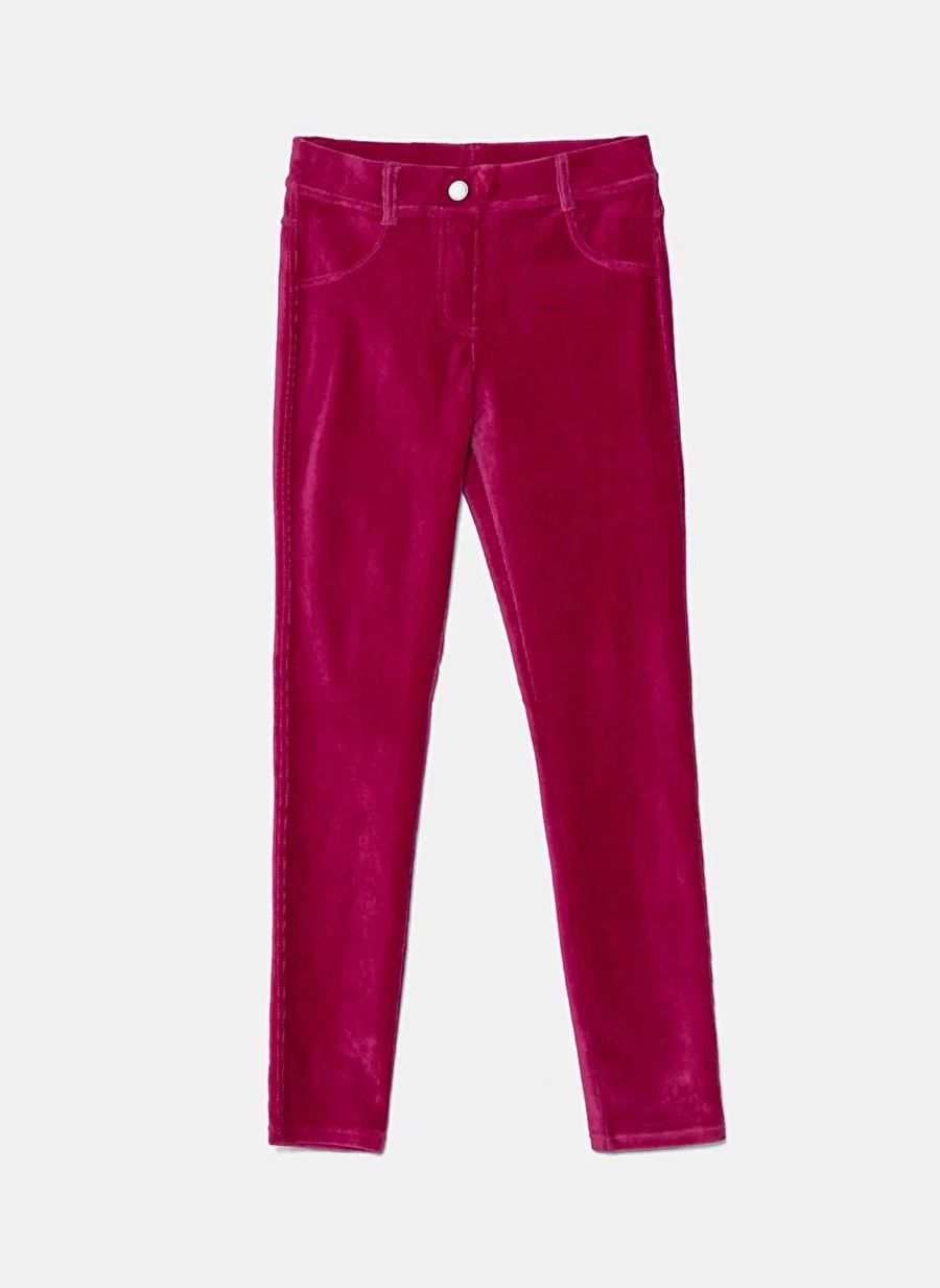 BENETTON KIZ ÇOCUK KADİFE JEGGİNG 24K