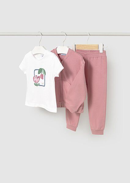 MAYORAL BABY KIZ EŞOFMAN TAKIM 3PCS