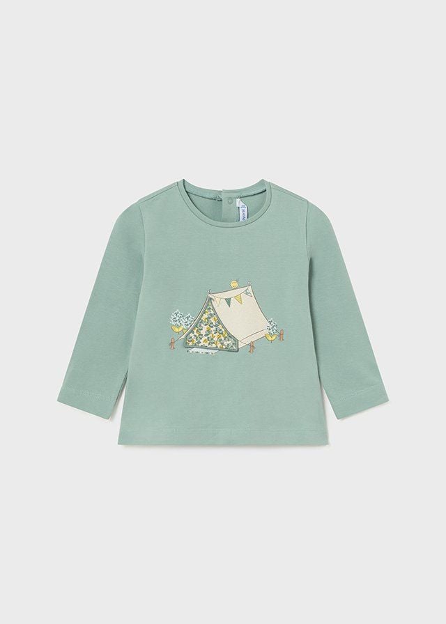 MAYORAL KIZ BEBEK UZUN KOL TSHIRT