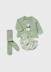 MAYORAL KIZ BEBEK KAZAK SET 3PCS