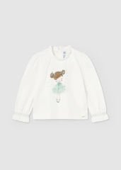 MAYORAL KIZ BEBEK UZUN KOL TSHIRT