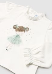 MAYORAL KIZ BEBEK UZUN KOL TSHIRT